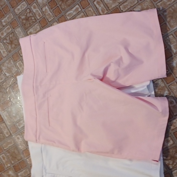 Kim Rogers Pink shorts women's size 14 with tummy control - Picture 3 of 3